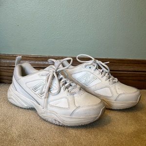 New Balance 626v2 Women's Slip Resistant White Athletic Work Shoe